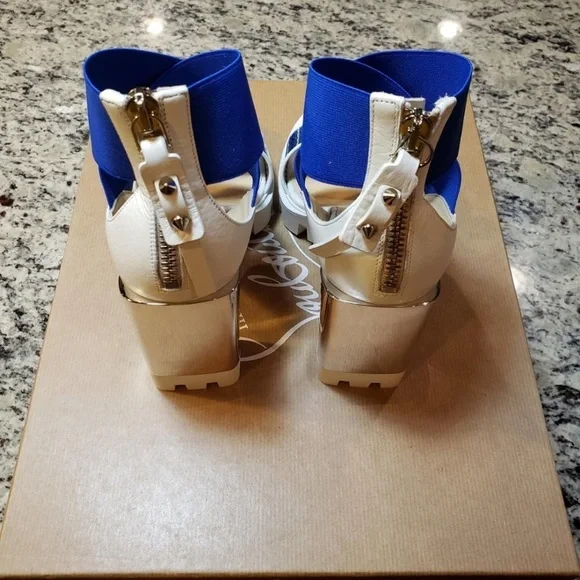 NEW Christian Louboutin Patrouiagoma 100 platform sandals size 36 - Picture 9 of 16